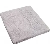 York Badmat 50x70 cm - Steel Grijs, 650 g/m², 100% Katoen
