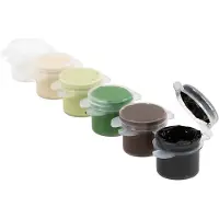 Creativ Company 39776, Diverse kleuren, Acrylverf, Vloeibaar, 5 ml, 6 stuks