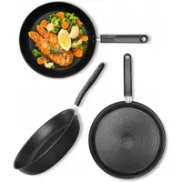 Fiskars Kitch'n Koekenpan 28 cm met Antiaanbaklaag