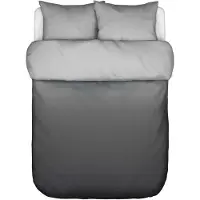 Marc O'Polo Dekbedovertrek Jorn Anthracite Satijn-240 x 200 / 220 cm | Lits-Jumeaux