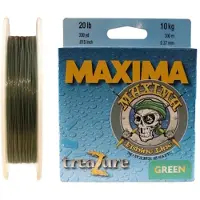 Maxima Treazure Green Monofilament Vislijn †“ 200 meter 0.30MM / 12LB (5.44KG)