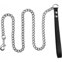 Dino Hondenlijn Ketting 4mm 90cm - Sterk & Duurzaam