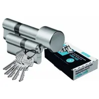 Wilka Cilinderslot 30/40 & 30G/40, Klasse C, 5 Sleutels, Sleutelkaart