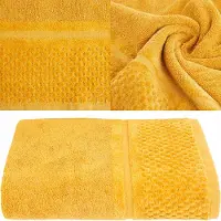 Eurofirany Badhanddoek 30x50cm - Zacht Katoen - Mosterdgeel