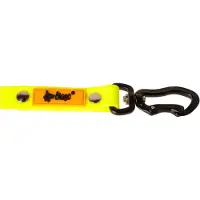Dingo Flex Trainingslijn Geel 5m met Handvat - PVC
