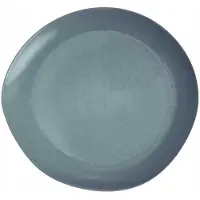 Ambition Biologisch Dessertbord Blauw 22cm - Uniek Design Porselein