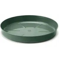 Lamela Avocadogroene bloempotonderzetter 16,9 cm plastic