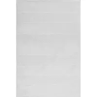 Eurofirany Jessi Badmat Geometrisch Patroon Wit 60x90 cm