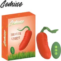 Gemüse - The Cutie Carrot - 9 vibraties - Draadloze afstandsbediening