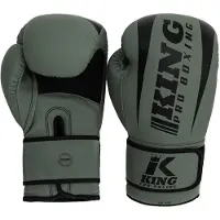 King Pro Boxing Revo Series 5 - (Kick)bokshandschoenen - 14 oz - Legergroen / Groen / Zwart
