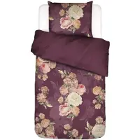 Essenza Dekbedovertrek Orianna Mauve Wine Satijn-140 x 200 / 220 cm | 1-Persoons