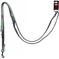 PET NOVA Verstelbare Nylon Hondentuig met Neopreen, Grijs, XL