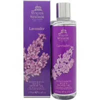 Woods of windsor Lavendel Bad- en Douchegel Dames Douchegel met Patchouli Muskus en Kamille Zachte reinigende en hydraterende lichaamswas met vit