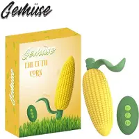 Gemüse - The Cutie Corn Cob - 9 vibraties - Draadloze afstandsbediening