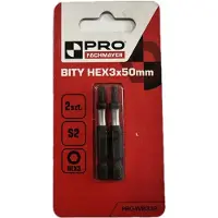 Pro Bity Udarowe HEX3 x 50 mm - 2 stuks