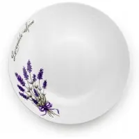 Lubiana Roma Soepkom 22 cm lavendel porselein