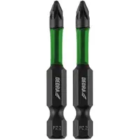 Dedra Slagmoer Bits PZ2x50mm 1/4" 2 st