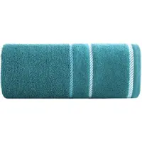 Eurofirany Donker Turquoise Handdoek 30x50 cm - Zacht Katoen