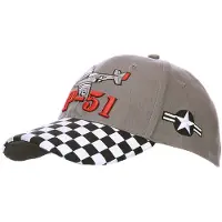 Fostex Garments - Baseball cap P-51 Mustang (kleur: n.a. / maat: NVT)