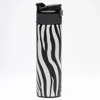 Kambukka Elton Thermosfles 0,6L Zebra Jungle - Isolatie & Stijl