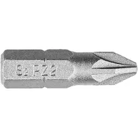 Neo Tools PZ2 Schroefbits 25mm 1/4" HEX 20 Stuks S2 Staal