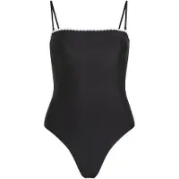 Karl Lagerfeld Badpak zwart / wit