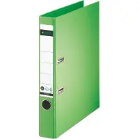 Leitz massief karton-ordner, 180 graden, DIN A4, 50 mm, lichtgroen