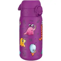 Ion8 Kinderwaterfles roestvrij staal 400 ml paars