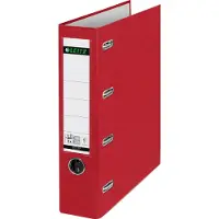 Leitz 1012 bankafschriften classeur A4 plastic rood 75 mm