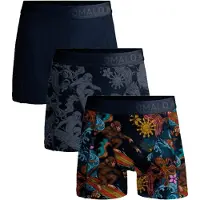 Muchachomalo Boys 3-pack boxer shorts print/print/solid
