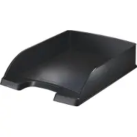 Leitz Style Brievenbak Zwart A4 Polystyreen 25,5 x 35,7 x 7 cm