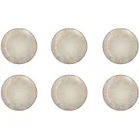 Lubiana Porseleinen Dessertbordenset (6 stuks, 20,5 cm)