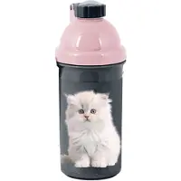Paso Leuke Katten Bidon voor Meisjes - 500 ml Schoolfles