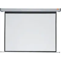 Nobo elektrisch projectiescherm 1901970 wandmontage formaat 4:3 144 x 108 cm