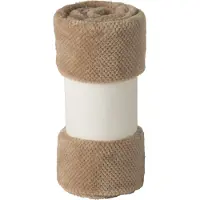 J-Line Plaid Snuggle Beige 130 X 170 Cm