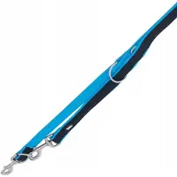 Nobby Mesh Preno Verstelbare Hondensnoer L-XL 35mm/200cm Blauw-Zwart