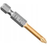 Graphite PZ1 Schroefbit 50 mm - Duurzame Titanium Coating