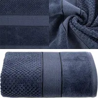 Eurofirany Luxe Katoenen Badhanddoek 70x140cm - Donkerblauw