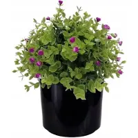 Cermax Ceramische pothoes, zwart, 22 cm