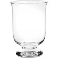 Edwanex Glazen Vaas/Kandelaar Decoratief 24 cm