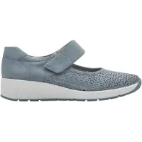 Jana 8-24664-42 Bandschoenen | Maat 38 Dames Blauw
