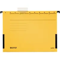 Leitz Alpha A4 hangmap met zijwanden, geel
