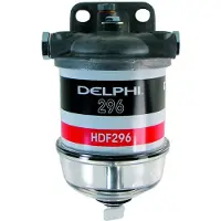 Oem Marine Aluminium F Delphi 296 50 Lt/h Diesel/petrol Decanter Filter With Bowl 14x1.5 Mm Zilver 170 x 93 x 93 mm