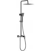Valvex Doucheset met Kraan Ars Gun Metal - Wandmontage