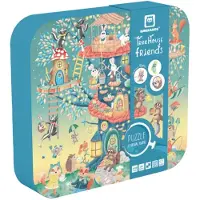 Eurekakids Tree House Friends Observation Puzzle- 54 Pieces Veelkleurig Kinderen