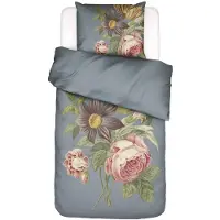 Essenza Dekbedovertrek Madia Global Grey Satijn-140 x 200 / 220 cm | 1-Persoons