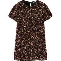 Name It Kids Jurk 'NKFRunica' goud / rose-goud / zwart