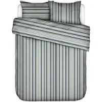 Essenza Dekbedovertrek Donna Global Grey Satijn-200 x 200 / 220 cm | 2-Persoons