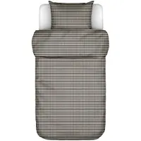 Marc O'Polo Dekbedovertrek Olle New Black Flanel-140 x 200 / 220 cm | 1-Persoons