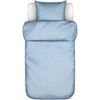 Marc O'Polo Dekbedovertrek Svea Calm Blue Satijn-140 x 200 / 220 cm | 1-Persoons